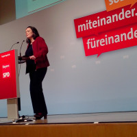 Bundesministerin Andrea Nahles