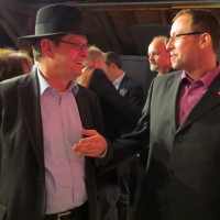 Ralf Stegner und Pascal Lechler